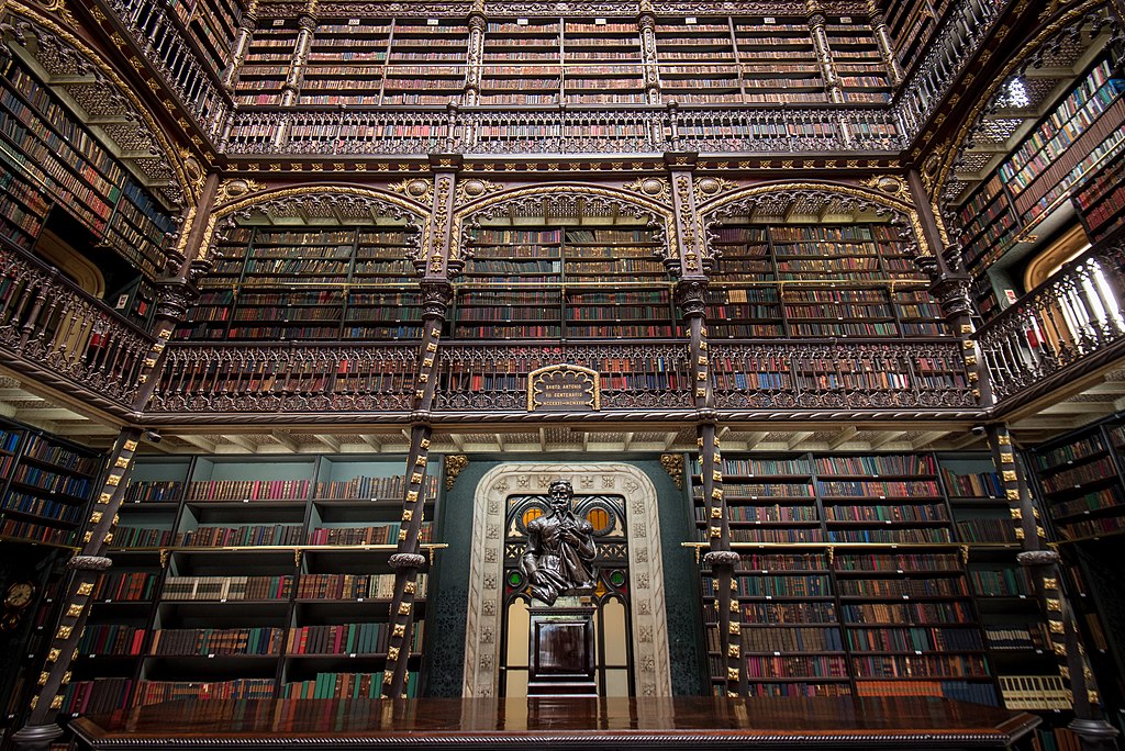 Royal Portuguese Cabinet of Reading Rio de Janeiro, Brazil